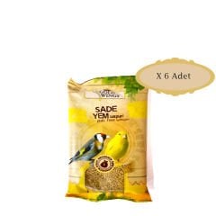Gold Wings Sade Kuş Yemi Aspur 300 gr x 6 Adet