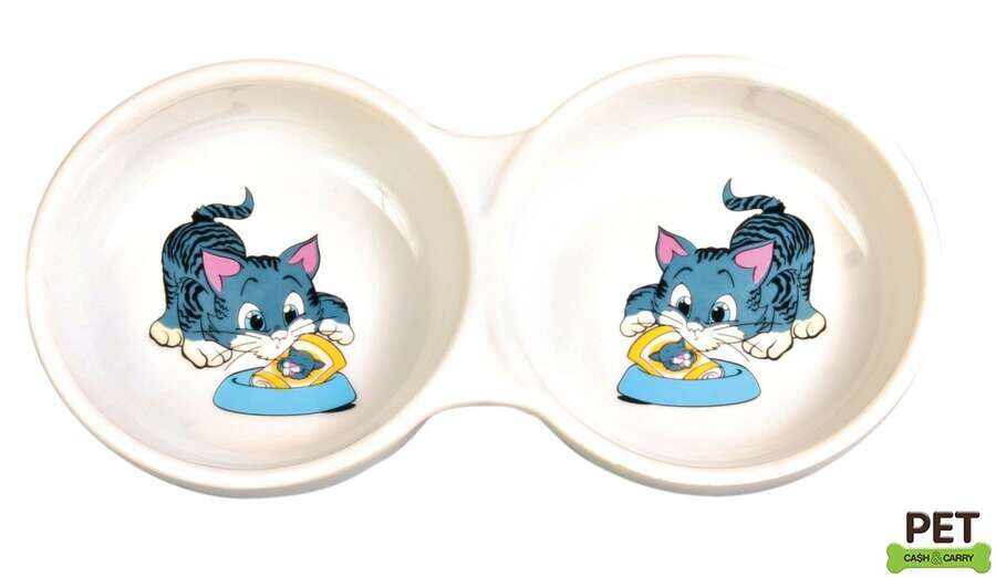 Trixie Kedi Mama Su Kabı Porselen 2x0,15 Lt