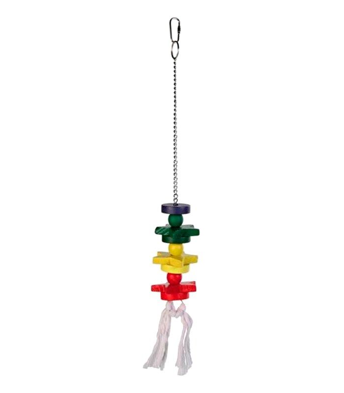 Trixie Papağan Renkli Ahşap Oyuncak 30 cm