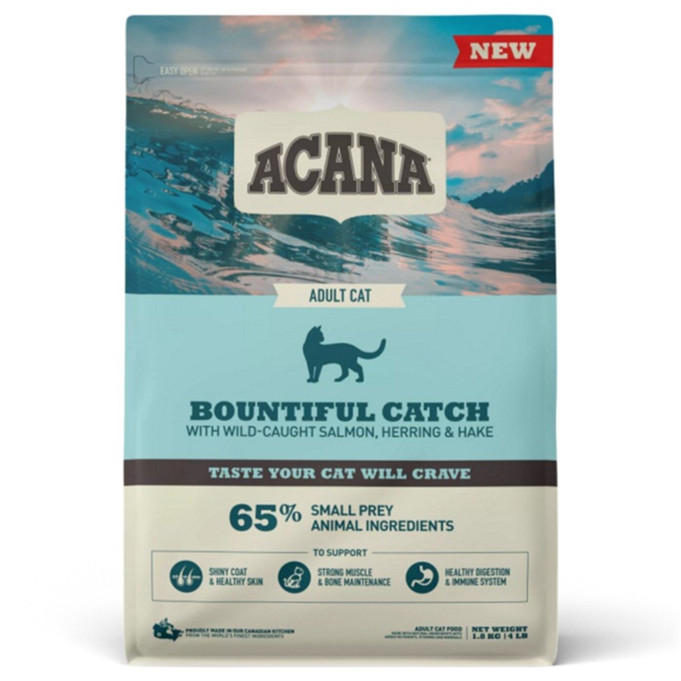 Acana Bountiful Catch Yetişkin Kedi Maması 1.8 Kg