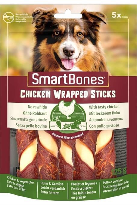 Smart Bones Tavuk Sargılı Stick Mini Köpek Ödülü 9 Adet 112 Gr