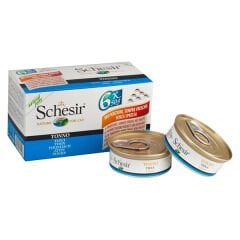 Schesir Tonnetto Ton Balıklı Yetişkin Kedi Konservesi 6x50 Gr