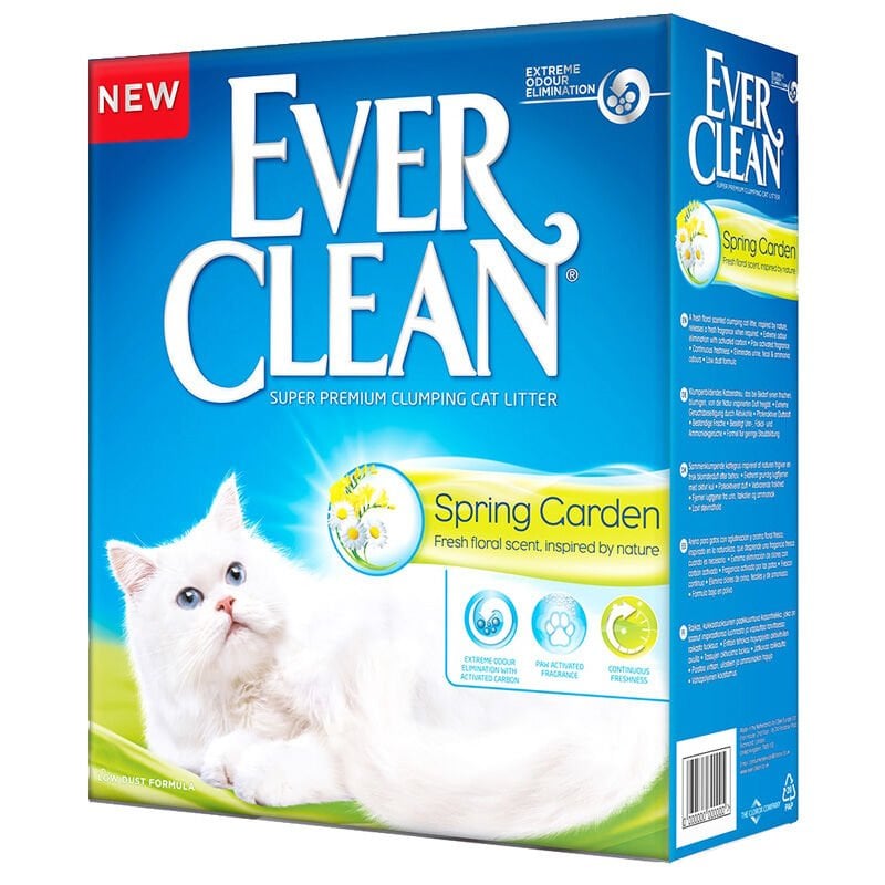 Ever Clean Spring Garden Çiçek Kokulu Topaklaşan Kedi Kumu 10 Litre
