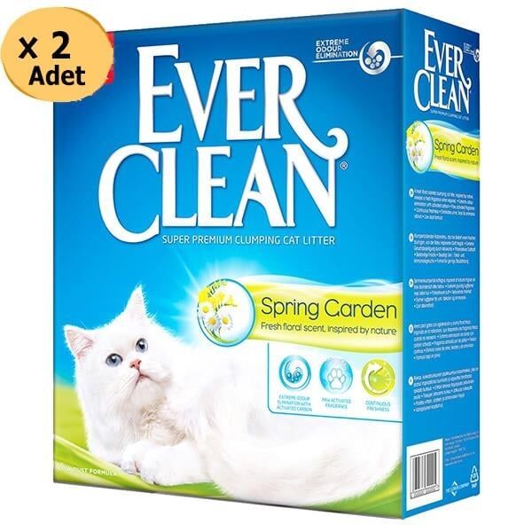 Ever Clean Spring Garden Çiçek Kokulu Topaklaşan K