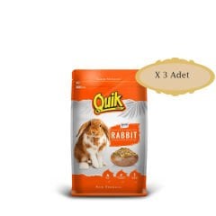 Quik Tavşan Yemi 750 gr x 3 Adet