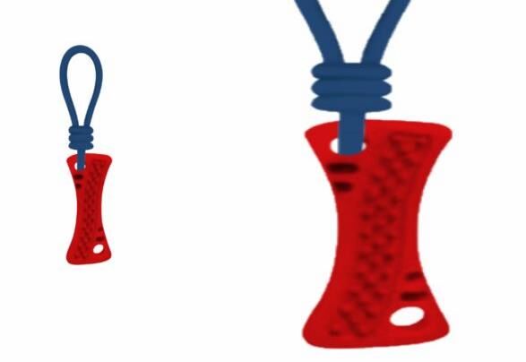 Nunbell Köpek Oyun.İpi Dikenli Kemik