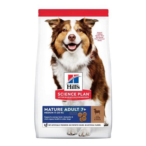 Hills Mature Kuzu Etli Yaşlı Köpek Maması 14 Kg