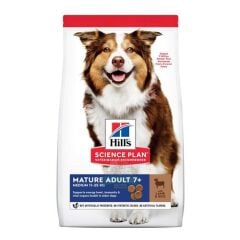 Hills Mature Kuzu Etli Yaşlı Köpek Maması 14 Kg