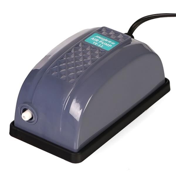 Jingye Tek Çıkışlı Akvaryum Hava Motoru Gri 3W, 3.5L/Min