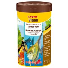 Sera Vipan Tropikal Balıklar için Pul  Yem 250 ml