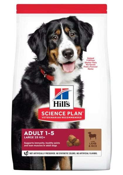 Hills Kuzu Etli Büyük Irk Yetişkin Köpek Maması 14 Kg