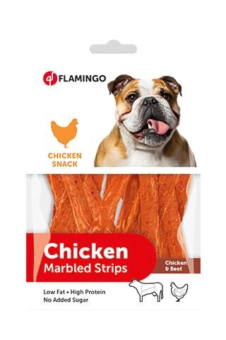 Flamingo Chick n Tavuk ve Biftekli Çubuk Köpek Ödülü 85 gr