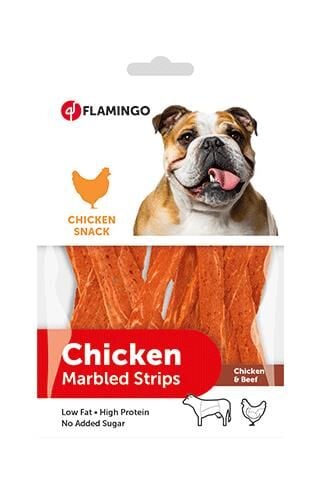 Flamingo Chick n Tavuk ve Biftekli Çubuk Köpek Ödülü 85 gr