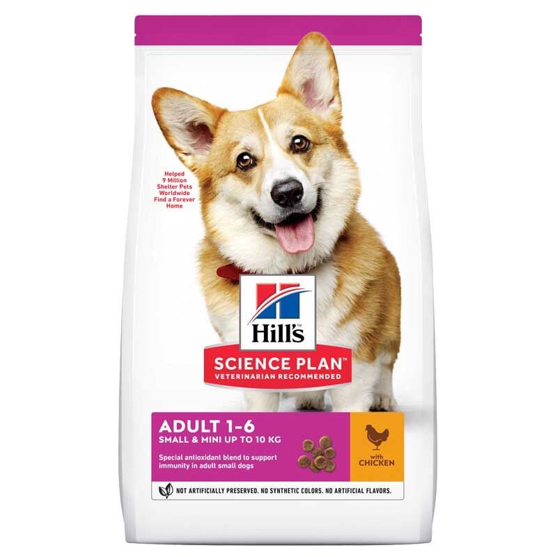 Hills Small Mini Küçük Irk Tavuklu Yetişkin Köpek Maması 1,5kg