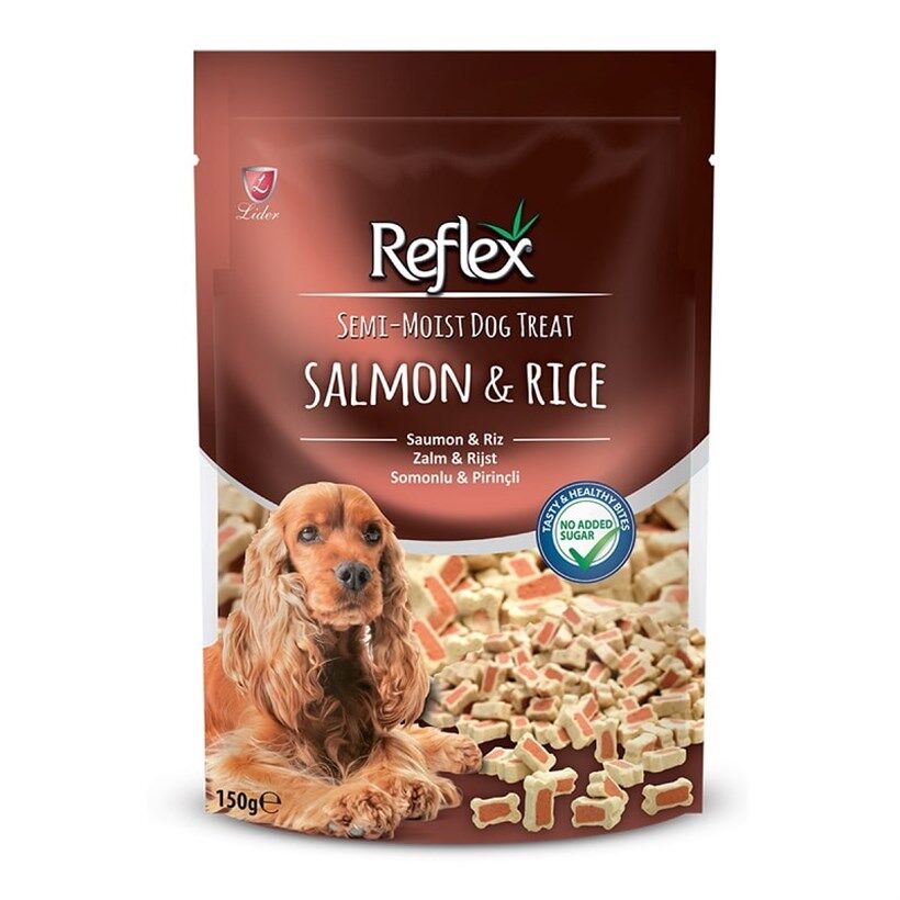 Reflex Semi-Moist Hearts Treats Balıklı Köpek Ödül Kemiği 150 Gr