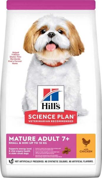 Hills Science Plan Mature Miniature Küçük Irk Yaşlı Köpek Maması 1.5Kg