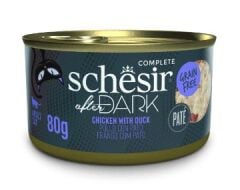 Schesir After Dark Pate Tavuklu ve Ördekli Kedi Konservesi 80gr
