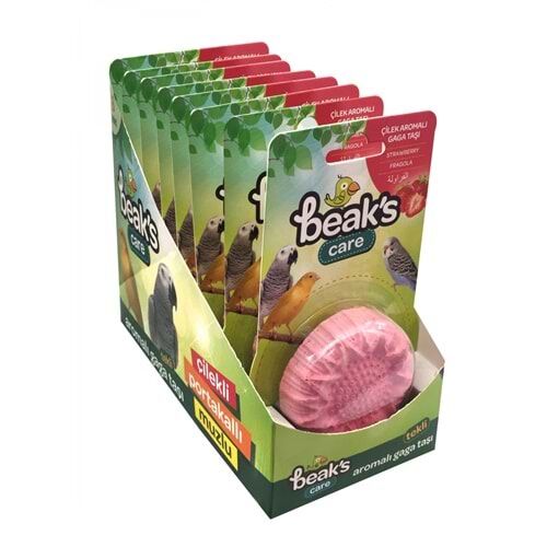 Beaks Çilek Aromalı Kuş Gagataşı
