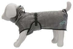 Trixie Köpek Havlu Bornoz, XL : 70 cm, Gri