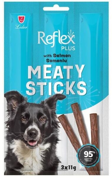 Reflex Somonlu Köpek Ödül Çubuğu 11 Gr 3 Adet