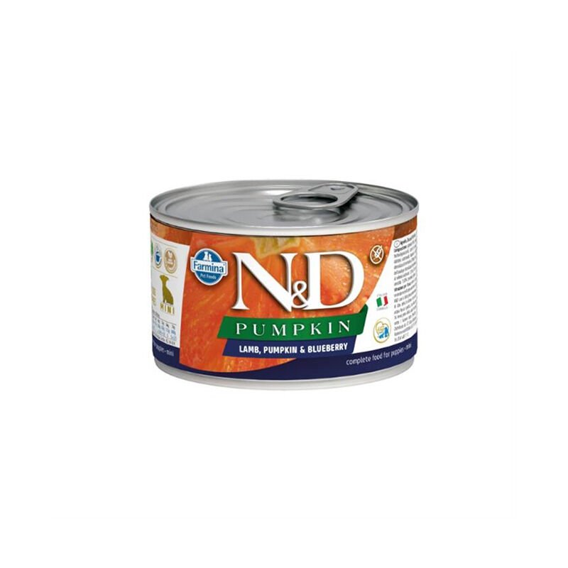 N&D Köpek Konserve Kuzu& Yabanmersini Puppy Mini 140 Gr