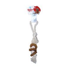 Natura Doğal Kauçuk Küçük Düğüm Köpek Çiğneme Oyuncağı Pth-055