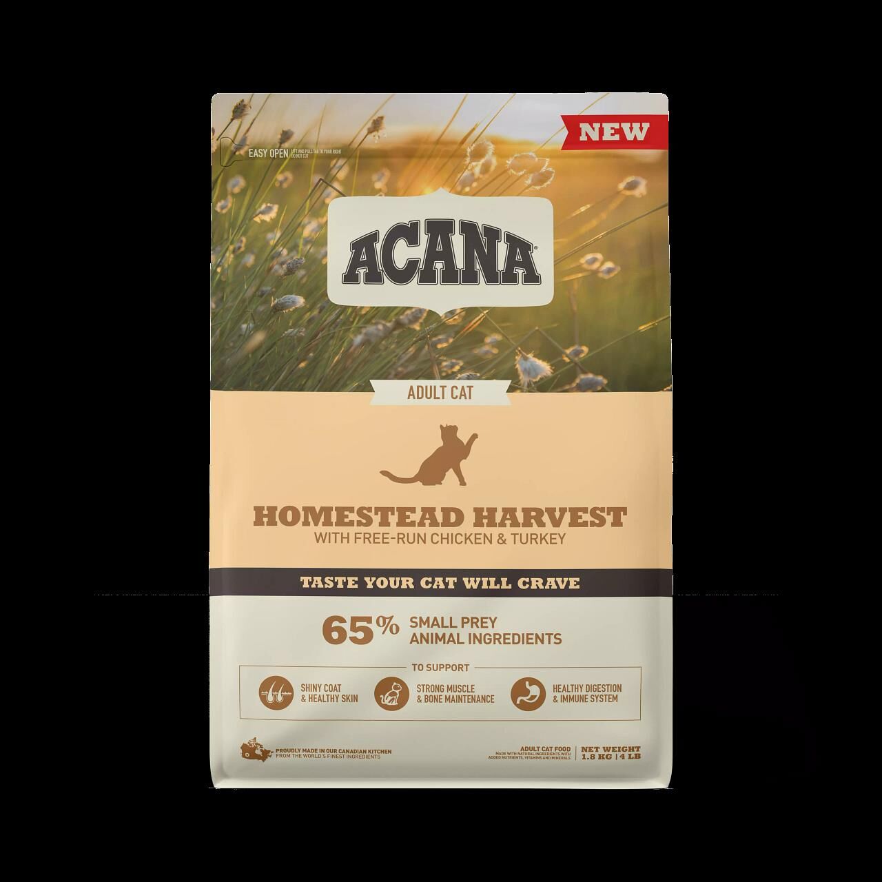 ACANA Homestead Harvest Yetişkin Kedi Maması 1,8 kg