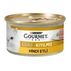 Gourmet Gold Kıyılmış Hindi Etli Kedi Konservesi 85GR