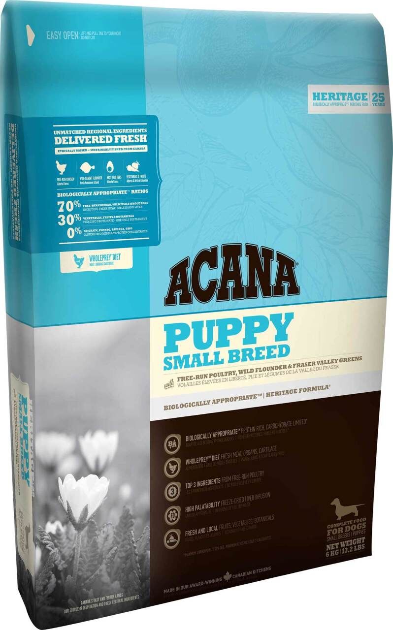 Acana Puppy Small Breed Küçük Irk Yavru Köpek Maması 6 Kg