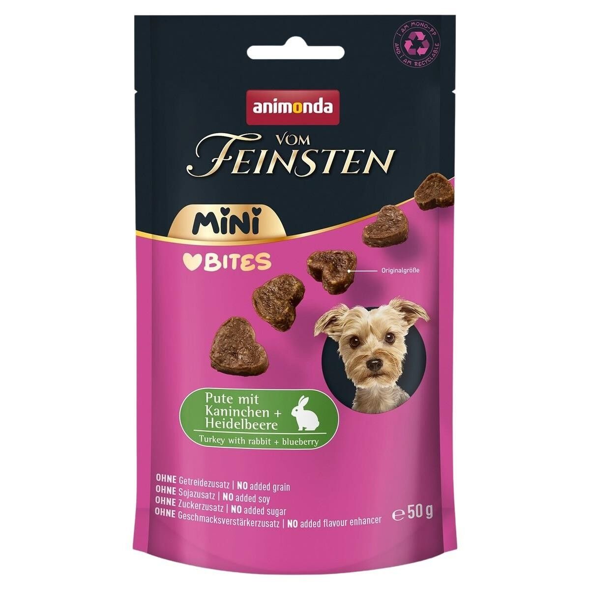 Animonda Vom Feinsten Hindi ve Tavşan Etli  Köpek Ödül Maması 50 g