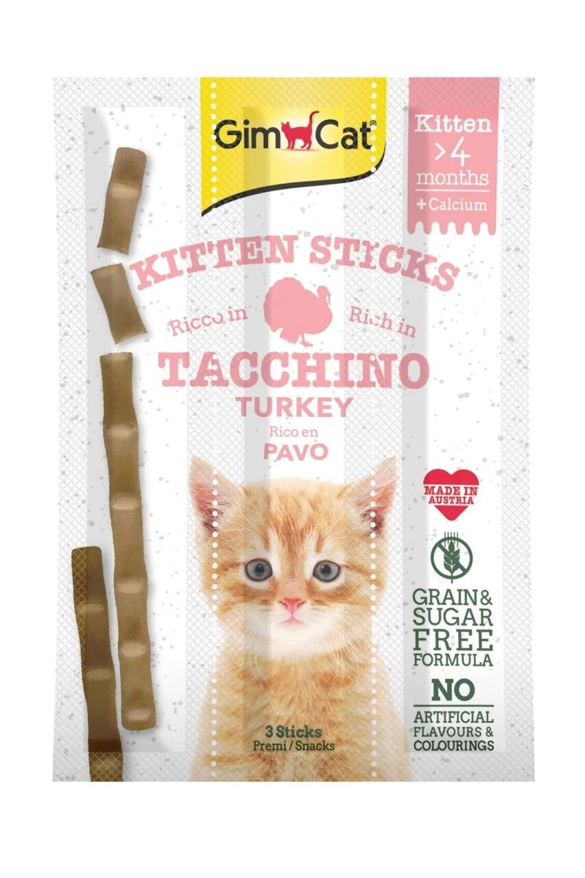 Gimcat Kitten Stick Yavru Ödül Çubuğu 3 gr 3 adet