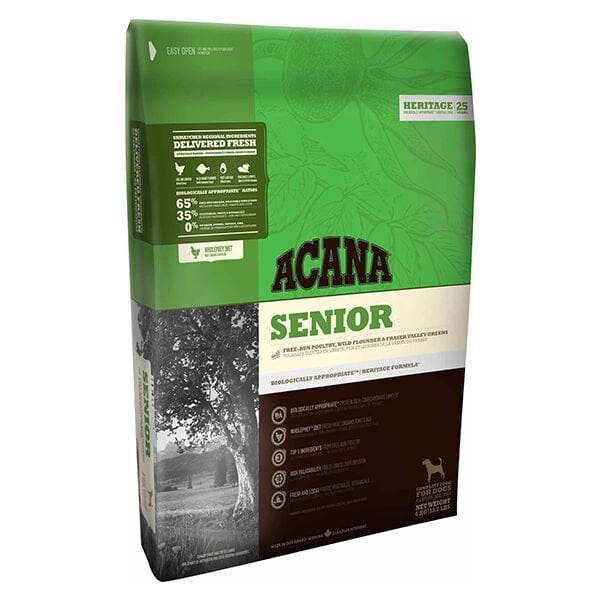Acana Heritage Senior İleri Yaştaki Köpekler için Kuru Mama 11,4 kg