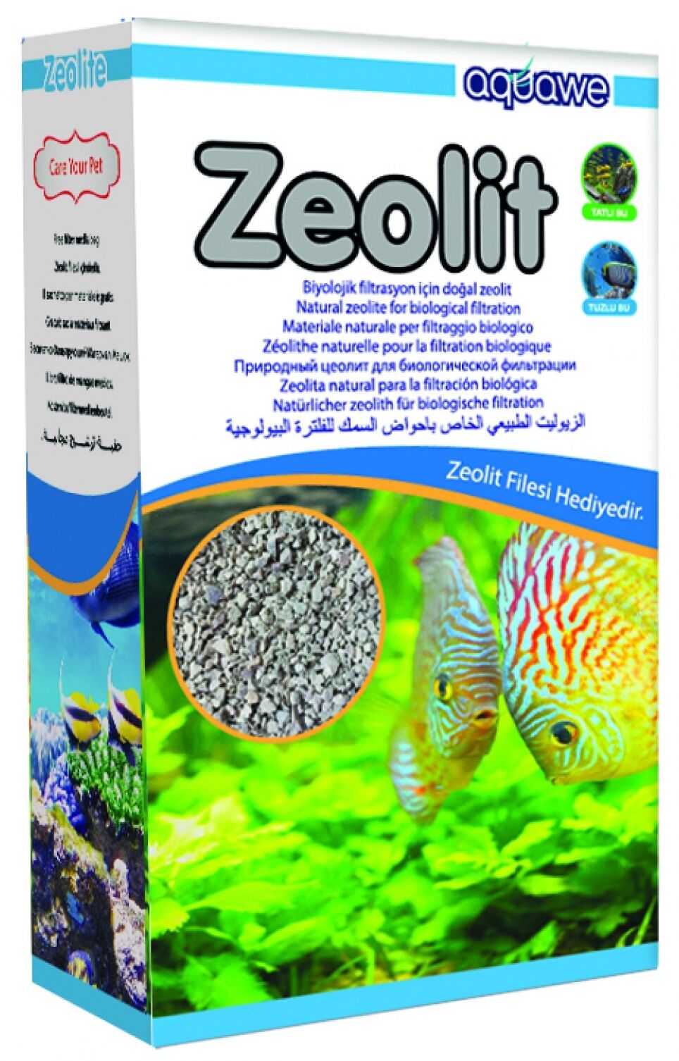Ti-Sert Aquawe Zeolit Filtre Malzemesi 500 Gram