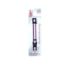 Natura Reflektörlü Köpek Boyun Tasması Xxxs / Xxs - Mor