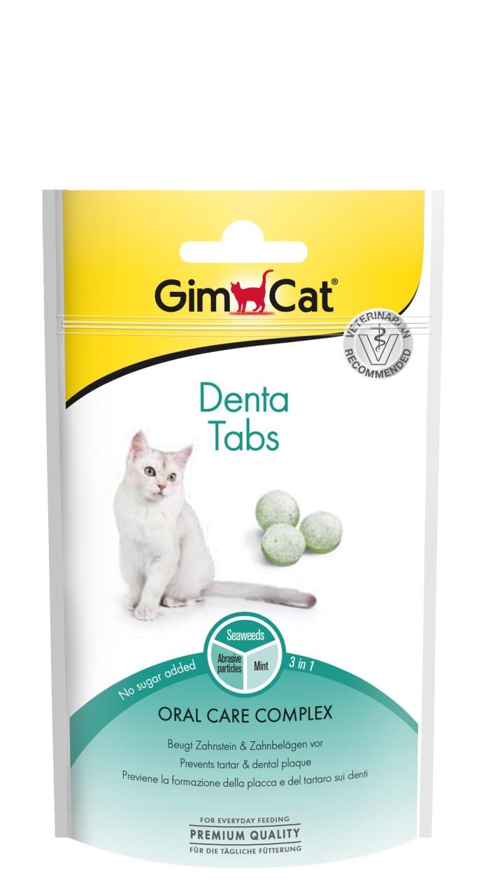 Gimcat Denta Tabs Ağız Diş Sağlığı Kedi Ödülü 40 Gr