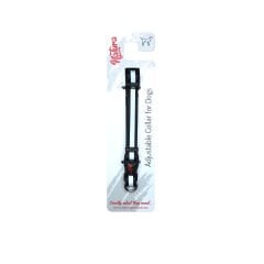 Natura Reflektörlü Köpek Boyun Tasması Xxxs / Xxs - Siyah