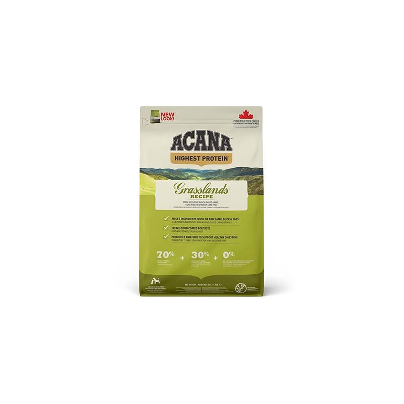 Acana Grasslands Kuzu Etli Tahılsız Yetişkin Köpek Maması 2 kg