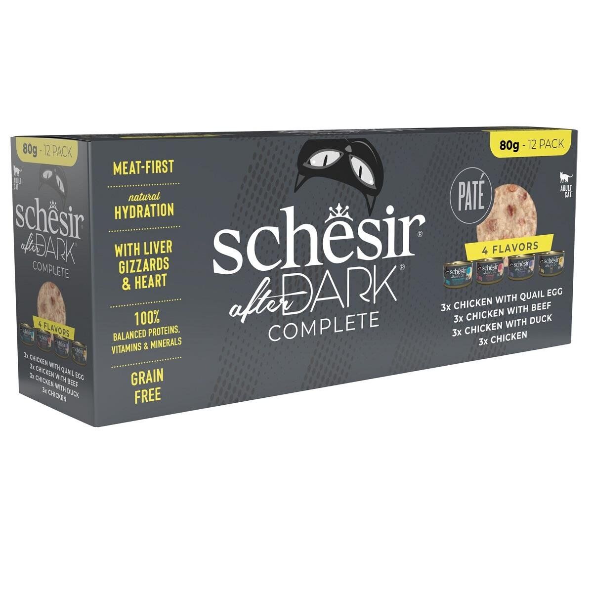 Schesir After Dark Pate Lezzet Paketi 12X80 Gr