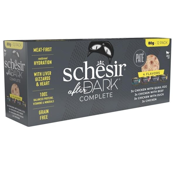 Schesir After Dark Pate Lezzet Paketi 12X80 Gr