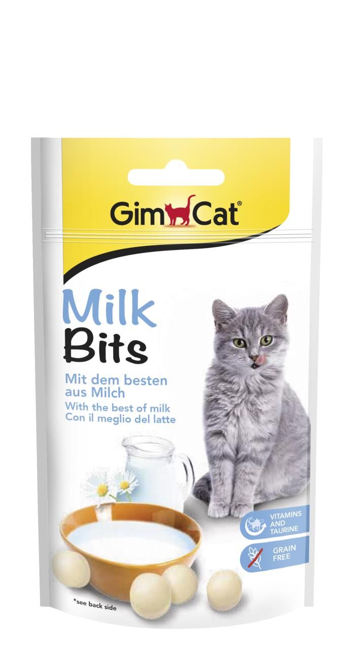 Gimcat Milk Bits Sütlü Kedi Ödül Tableti 40 Gr