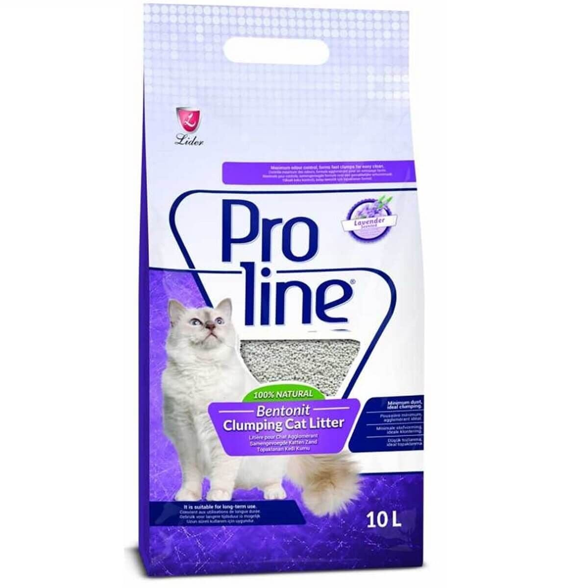 ProLine Lavanta Kokulu Bentonit Kedi Kumu 10 LT
