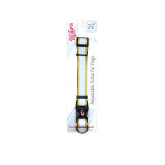 Natura Reflektörlü Köpek Boyun Tasması  Xs / S - Sarı