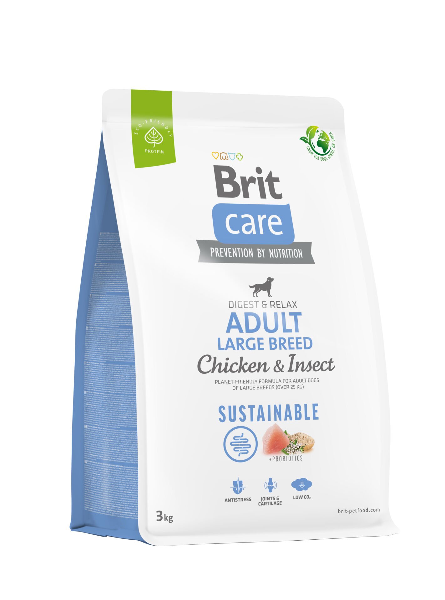 Brıt Care Dog Sustaınable Adult Large Breed 3 kg