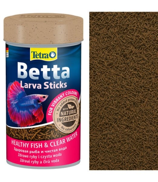Tetra Betta Larva Sticks Çubuk Betta Balık Yemi - 100ML