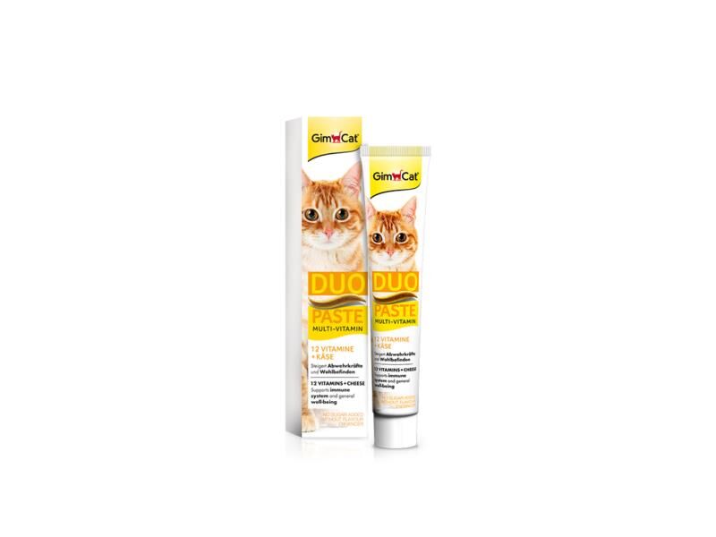 Gimcat Kediler için Peynirli Multi Vitamin Paste Gimcat 50gr