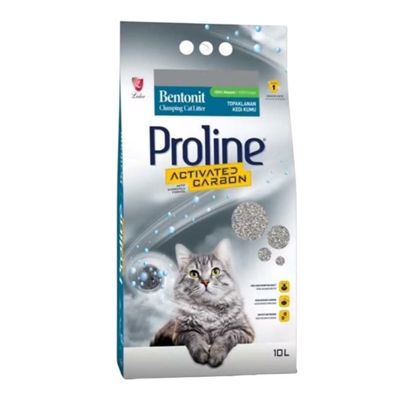 Proline Aktif Karbonlu Kedi Kumu 10 Lt