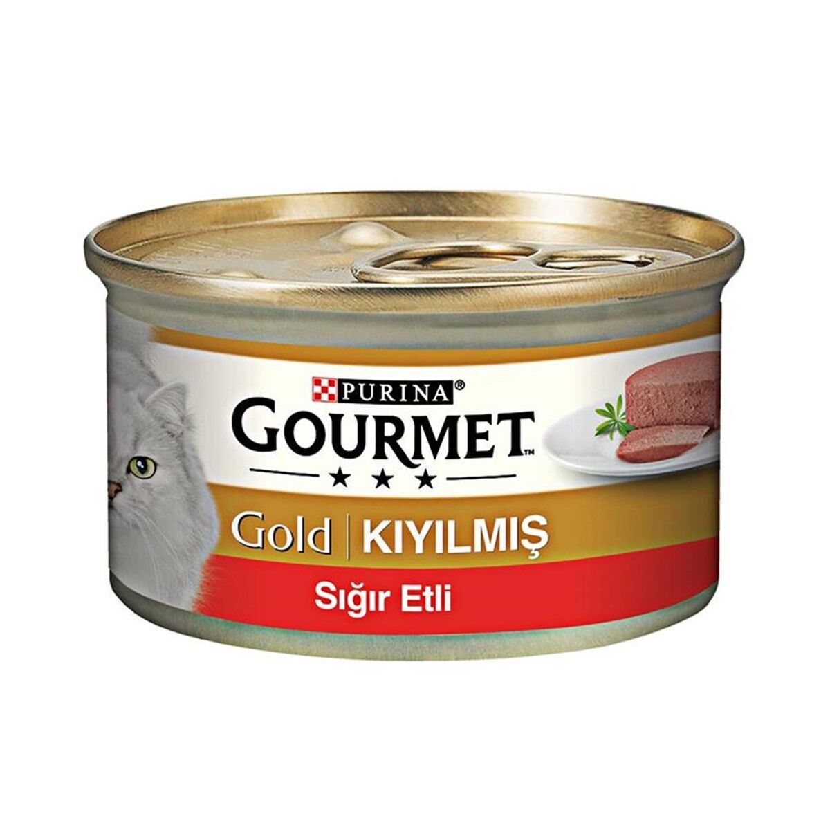 Gourmet Gold Kıyılmış Sığır Etli Kedi Konservesi 85Gr.