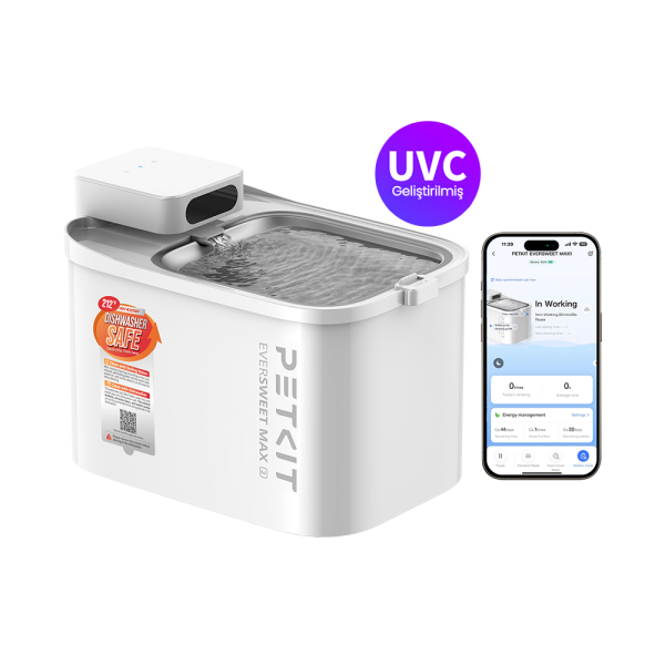 Petkit Eversweet Max 2 (UVC) Akıllı Su Pınarı