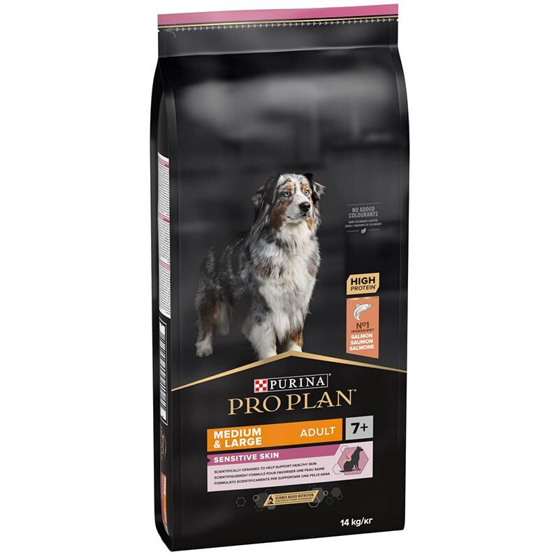 Pro Plan Senior Sensitive Hassas Somonlu Yaşlı Köpek Maması 14Kg