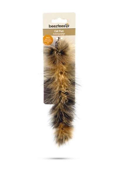 Beeztees Twisty Peluş Kürk Kedi Oltası Tüyü 22cm